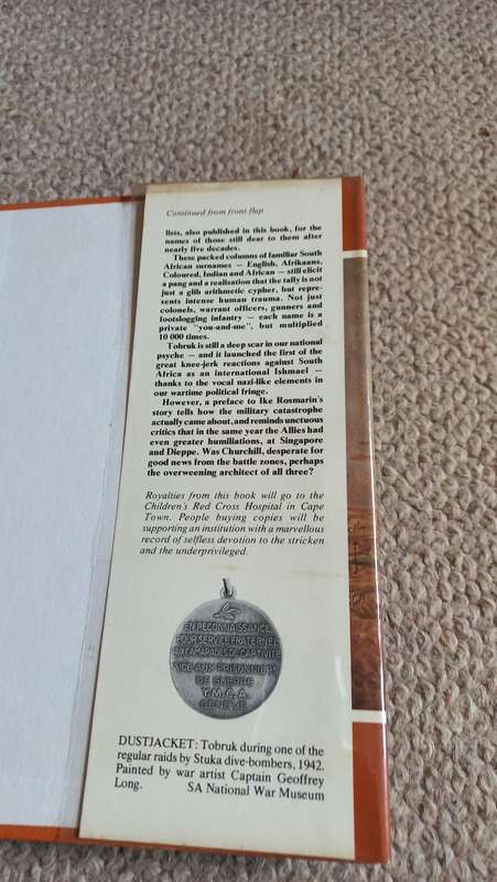" INSIDE STORY " SOUTH AFRICANS IN WWII  MUCH INFO. SIGNED BY IKE ROSMARIN
